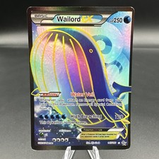 Carta Pokemon Wailord EX Primal Clash 147/160 Ultra Rara Full Art Holo