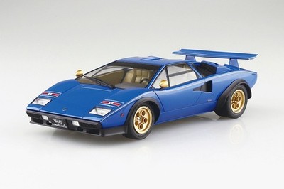 Aoshima 063835 Lamborghini Walter Wolf Countach Version 2 SUPER CAR No 18 - 1:24