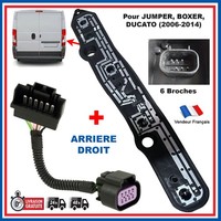 Hinterer Flachstecker FüR Boxer Jumper Ducato 3
