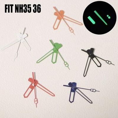 Watches Pointers Diving Hands Watches Needles Green Luminous Watch Hands NH35
