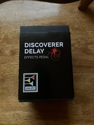 Maestro Discoverer Delay EMPTY RETAIL STORAGE BOX with Owners Manual