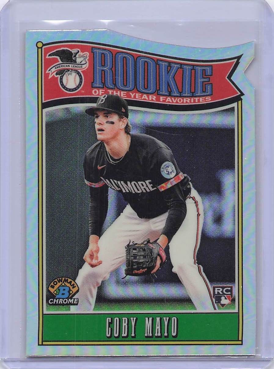 2025 Bowman #ROY-2 Coby Mayo Rookie of the Year Favorites