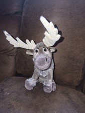 Sparkle Sven Reindeer Disney Frozen II Plush 6.5" Antlers 2019 Ty Beanie Baby