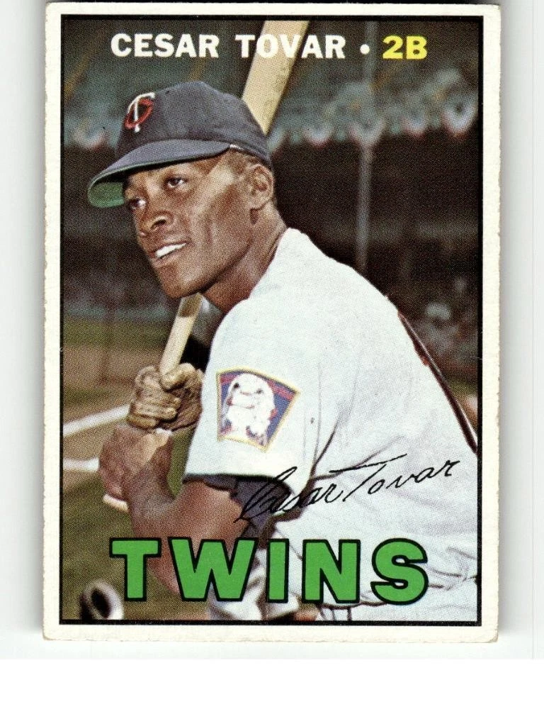 CESAR TOVAR 1967 Topps #317 B1003AR5S102P61 FREE SHIPPING