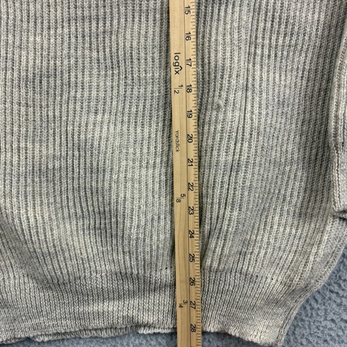 Vintage Wanderpullover Herren groß beige Wolle wattiert Commando Strick 80er Pulli - Bild 10 von 10