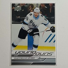 2024-25 Upper Deck Series 2 Maksymilian Szuber Young Guns RC #456 Utah HC