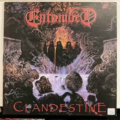 洋楽 entombed Entombed - Clandestine LP 2017 Earache – MOSH 37 [UK] VG+/VG+