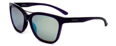Smith Optics Kavalier Katzenauge Sonnenbrille Lila Kristall/Chromapop Grün 55mm