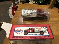 Ertl 1931 Tanker Hawkeye Diecast Metal Bank First In A Series