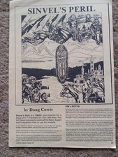 Sinvil's Peril by Doug Cowie AD&D Scenario Imagine 1984
