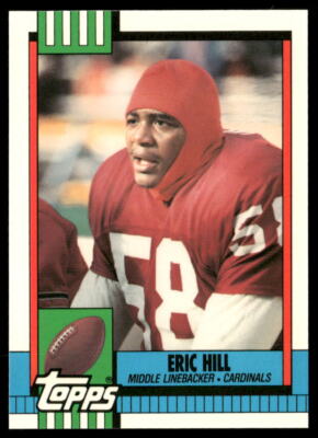 Eric Hill 1990 Topps Collector's Edition (Tiffany) #432 - Phoenix Cardinals
