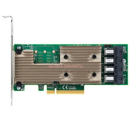 LSI Broadcom SAS 9305-16i 16port 12G SAS/SATA PCIe 3.0 IT Mode Host Bus Adapter - 第 4/4 張圖片