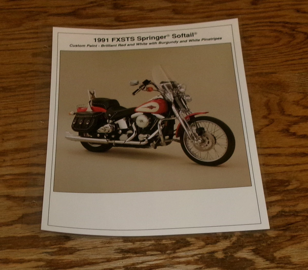 1991 springer sale softail