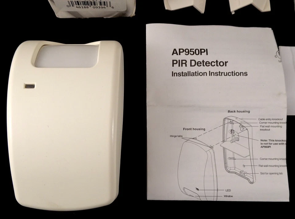 Sensor de movimiento PIR de alta seguridad GE Security AP950PI con inmunidad para mascotas nuevo en caja Foto 3 de 4