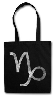 ZODIAC SIGN CAPRICORNUS STOFFTASCHE Star Steinbock Horoskop Sternzeichen