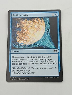 Magic the Gathering Einzelkarte Aether Spike  bespielt