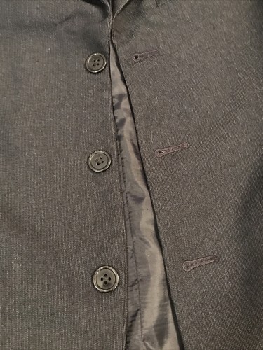 Adolfo Boy’s Suit Jacket Blazer Formal Occasions Lined Pockets Free Clip On Tie - Picture 10 of 19