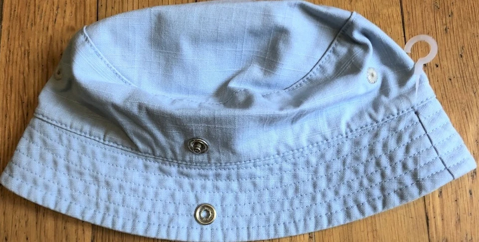 Новый винтажный синий и хаки Gymboree гладкий парусный парусник шляпа Sz NB 0-3-6 месяцев новый с Ярлыками - Изображение 3 из 3