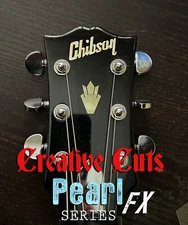 Chibson  coverup Kit Aged Pearl decal set for specific import electric guitars