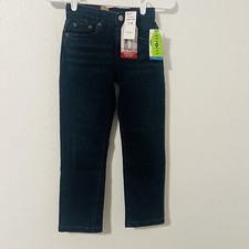 Levi's 514 Straight Flex Stretch Boys 7X Regular Stain Release Adjustable Waist