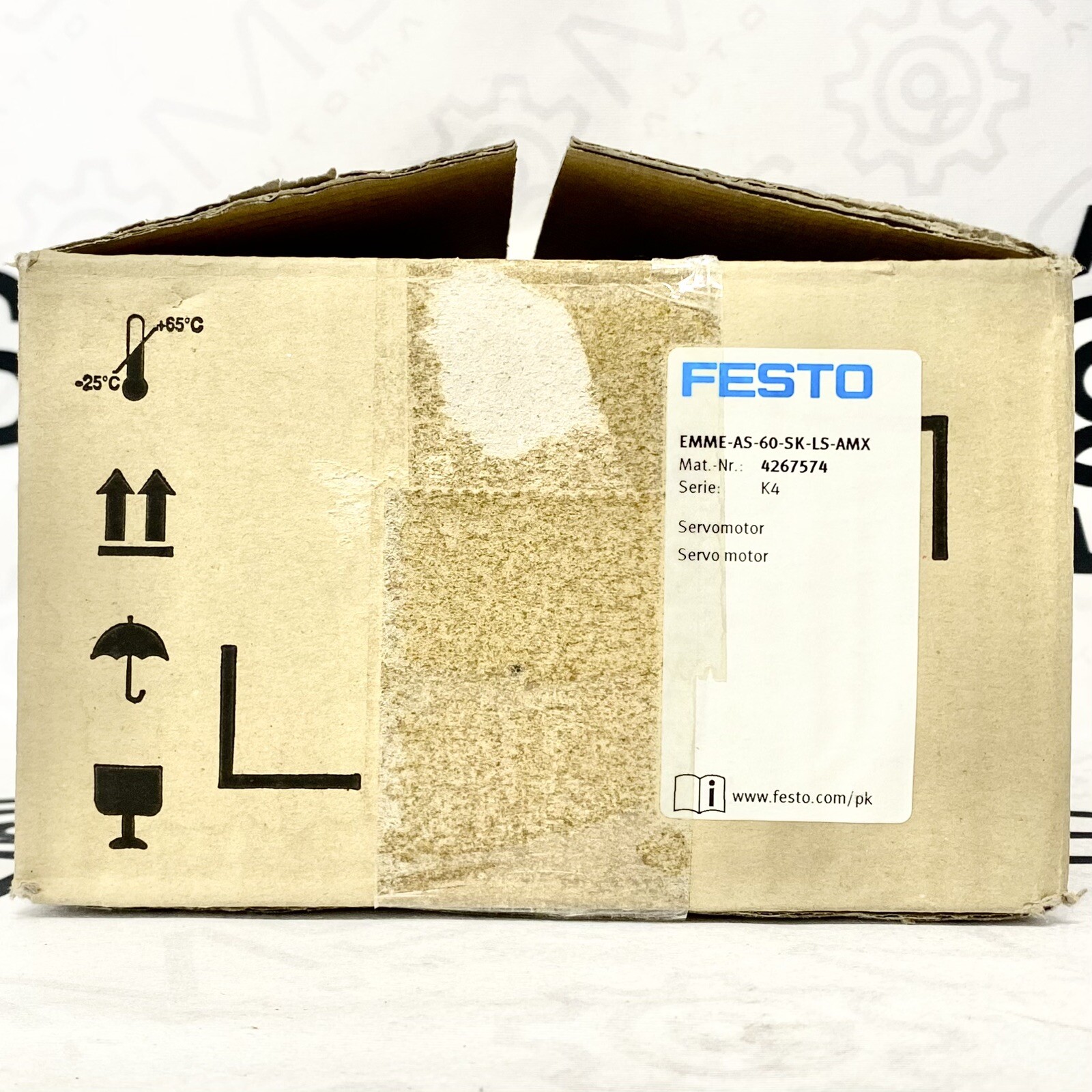 Festo EMME-AS-60-SK-LS-AMX 4267574 Servo Motor 190W 3000 RPM