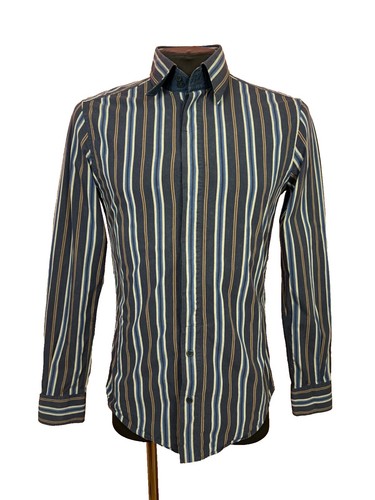 DOLCE&GABBANA / 長袖シャツ/38/デニム/IDG Dolce & Gabbana Long Sleeve Shirt 38 Denim IDG Used | eBay