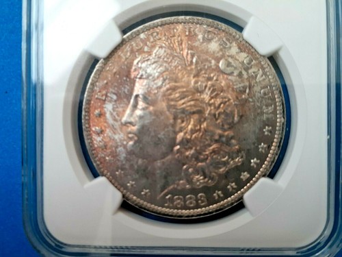 1883 O Morgan Silver Dollar NGC MS 64 - Picture 4 of 8