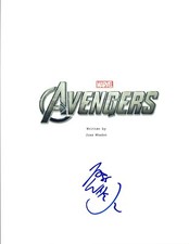 Joss Whedon Signed Autographed THE AVENGERS Movie Script Screenwriter COA VD