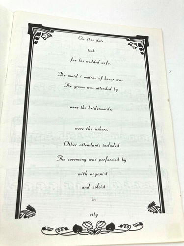 Organ Music for The Wedding Ceremony arranged by Ryckman and Beck (1978) RARE - Picture 4 of 7