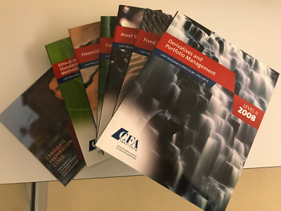 CFA Program Curriculum Level 2 2008 - all books + prep guide NEW