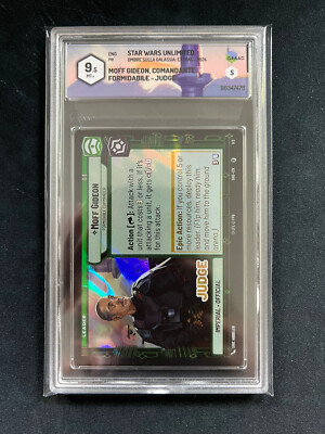 Star Wars  Unlimited Moff Gideon, Commander Gewaltige Judge Promo Graad