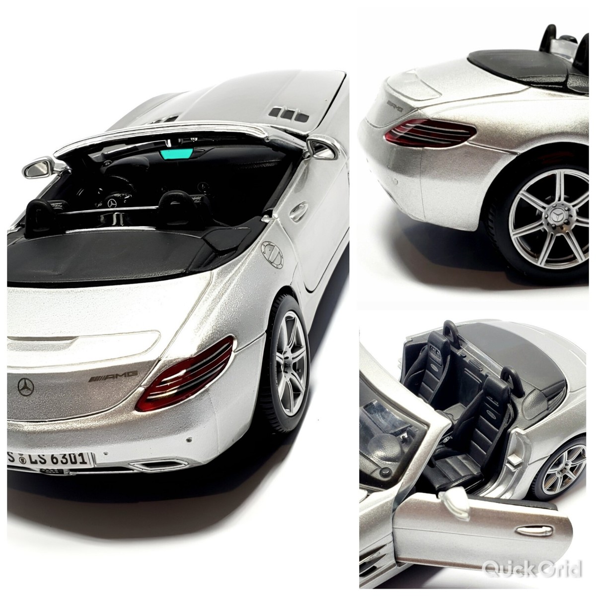 ミニカー Mercedes-Benz SLS AMG Roadster Stunning & Detailed MERCEDES BENZ SLS AMG Roadster 1:24