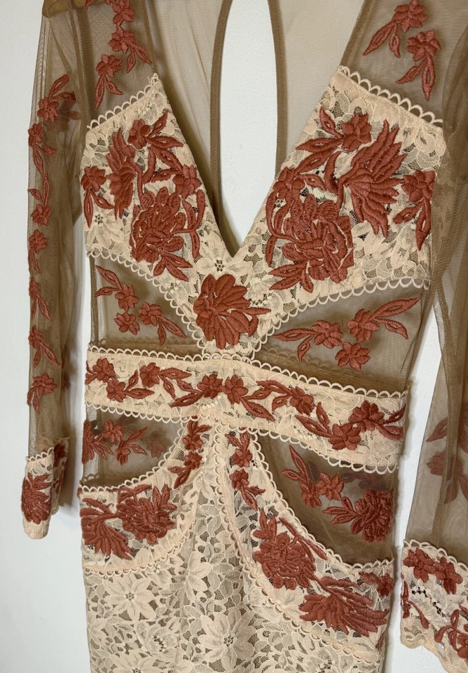 Ultra Rare For Love and Lemons Matador tulle dress Size M - Image 3 of 4