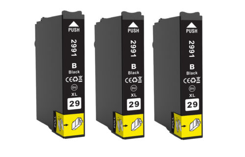 Patronen für Epson 29 29XL schwarz black bk kein original XXL-Füllmenge TOP - Bild 7 von 9
