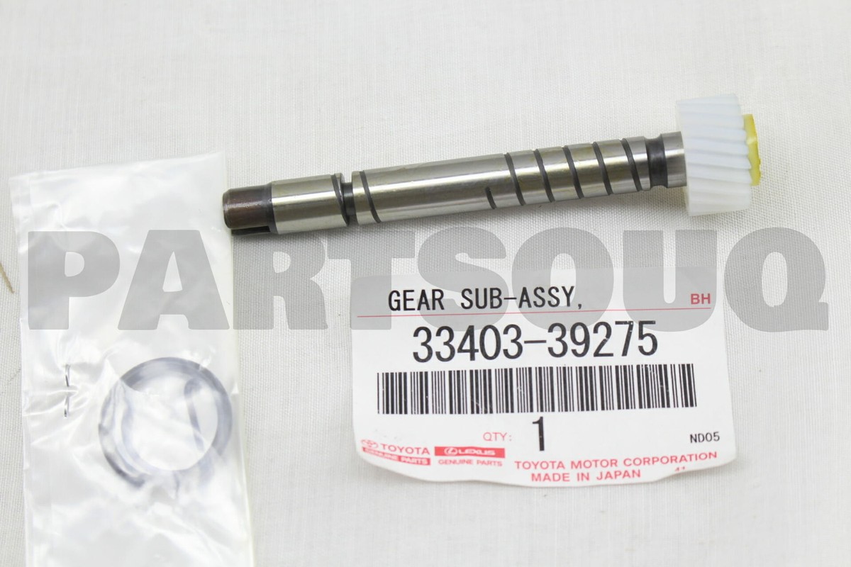 3340339275 Genuine Toyota GEAR SUB-ASSY, SPEEDOMETER DRIVEN 3340339275 Genuine Toyota GEAR SUB-ASSY, SPEEDOMETER DRIVEN