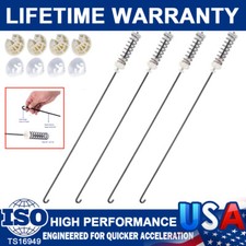 4Pack W10780045 W10821956 Washer Suspension Rod Kit For Whirlpool Kenmore Maytag