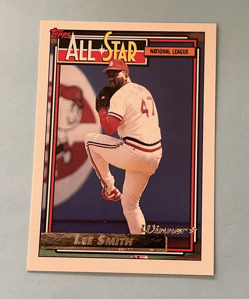 Lee Smith 1992 Topps All-Star Gold Winner Parallel #396 St