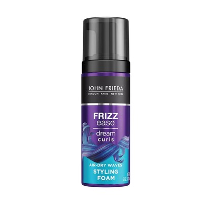 John Frieda Frizz Ease Styling Foam, Curl Defining control for Curly Hair 5 oz