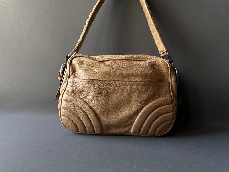 Dolce&Gabbana Leather Brown Shoulder Bag | eBay