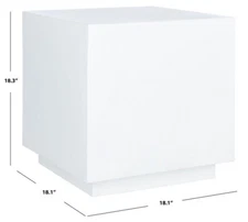 Safavieh KOLDEN FAUX CONCRETE STOOL, Reduced Price 2172741458 OTT3000A