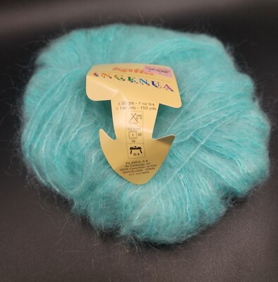 Ingenua Katia 78% Mohair 13% Polyamide 9% Wool Color 27 Vintage Yarn