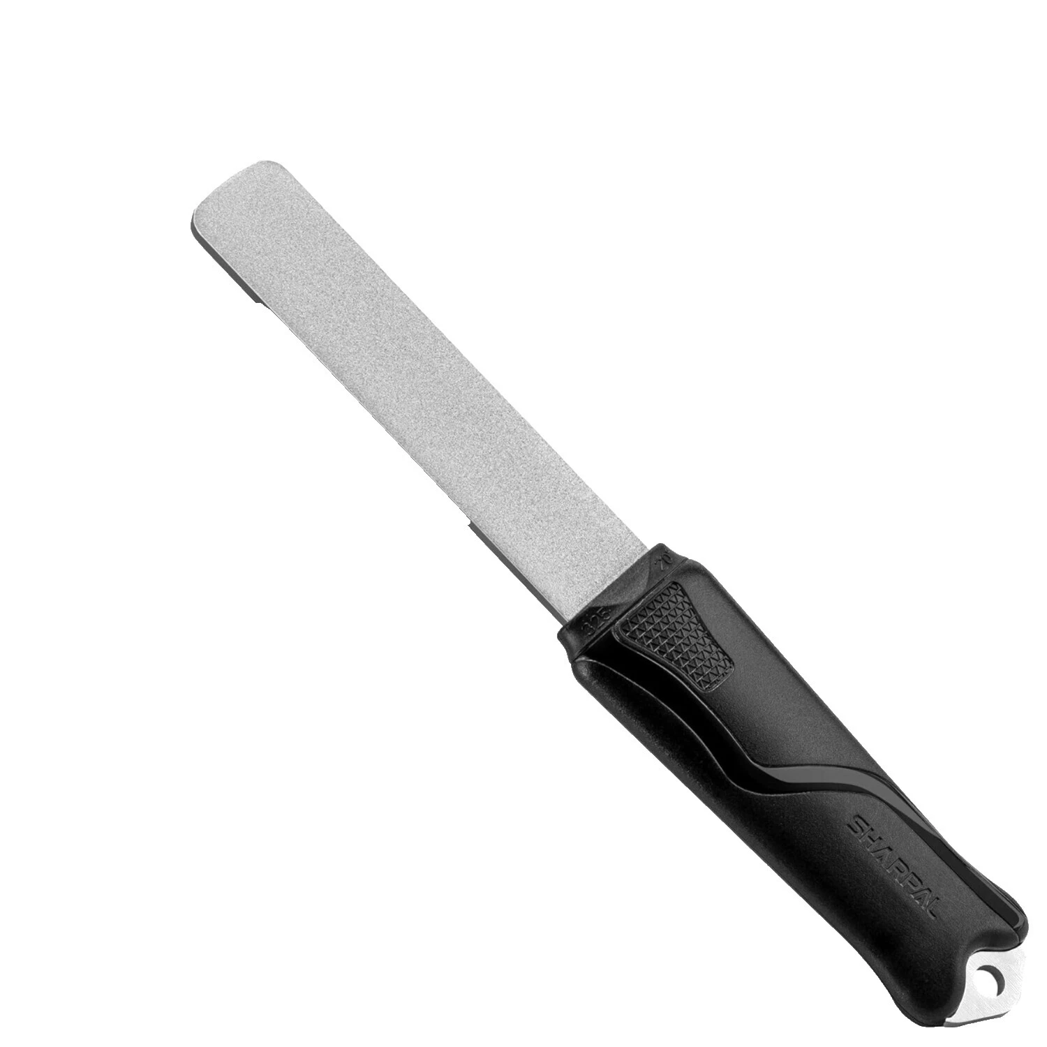 Mango de acero inoxidable negro de cuchillos, espadas y Cuchillas de colección Sharpeners y Piedras