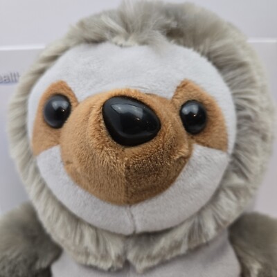 Health Touch Huggable Sloth with Relaxing Vibrations Massager