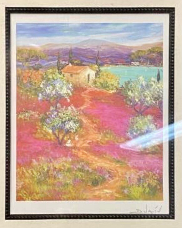 Arrive Au Lac 2015 * Seriolithograph * Signed French Artist Duaiv