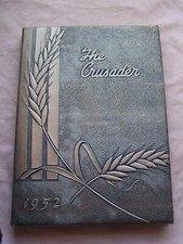 1952 CULTER ACADEMY YEARBOOK LOS ANGELES, CALIFORNIA THE CRUSADER