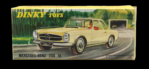 1 / 43 ème DINKY TOYS BOITE MERCEDES-BENZ 230 / jouet ancien - Afbeelding 1 van 6