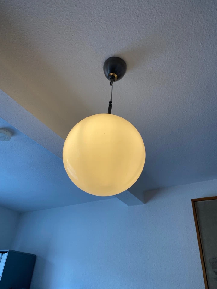 Ikea Fado Decken-Lampe Opalglas-Kugel 30 cm - Bild 2 von 2