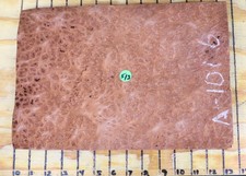 5 SHEETS OF DARK BURL WOOD VENEER 13" X 9" EACH - 4 Sq Ft TOTAL - LOT 513