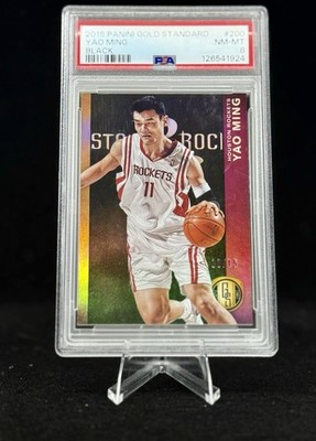 ヤオ・ミン カベルネ・ソーヴィニヨン　YAO MING 2015 YAO MING SUPER RARE 2015 Panini Gold Standard Black 10/15! Pop 1