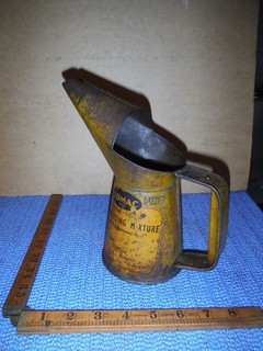 RARE ROMAC ANTI FREEZE JUG ANTI FREEZING LIQUID 1930S JAGUAR AUSTIN GARAGE TOOL